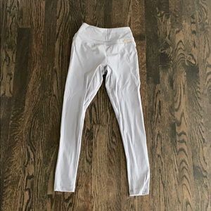 Whitney Simmons xGymshark light grey leggings